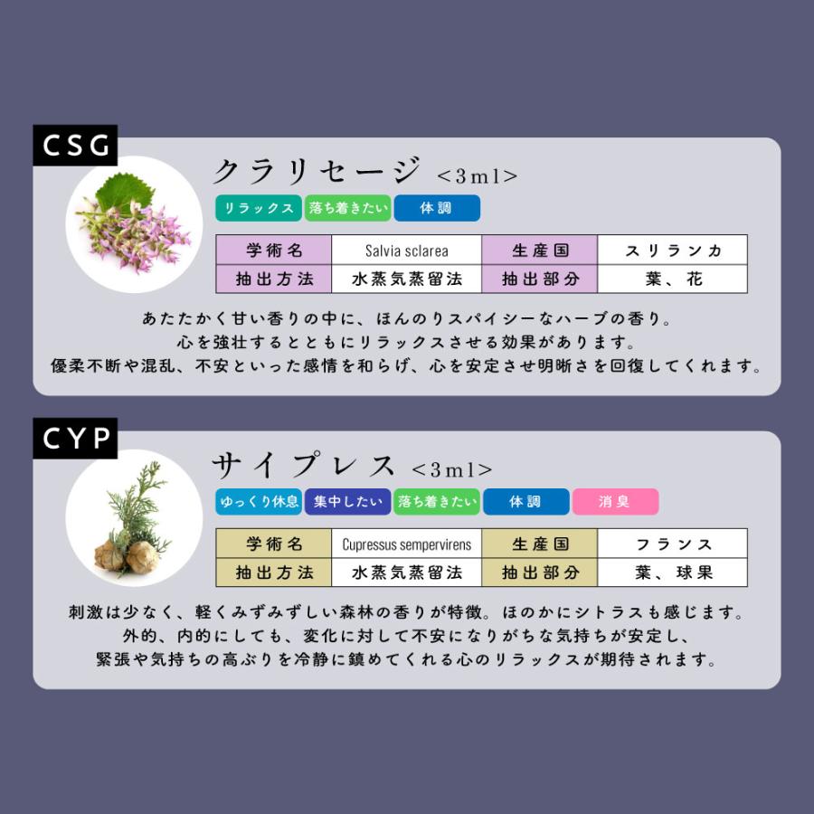 アンドエスエイチ エッセンシャルオイル セット 3ml×5本セット アロマ