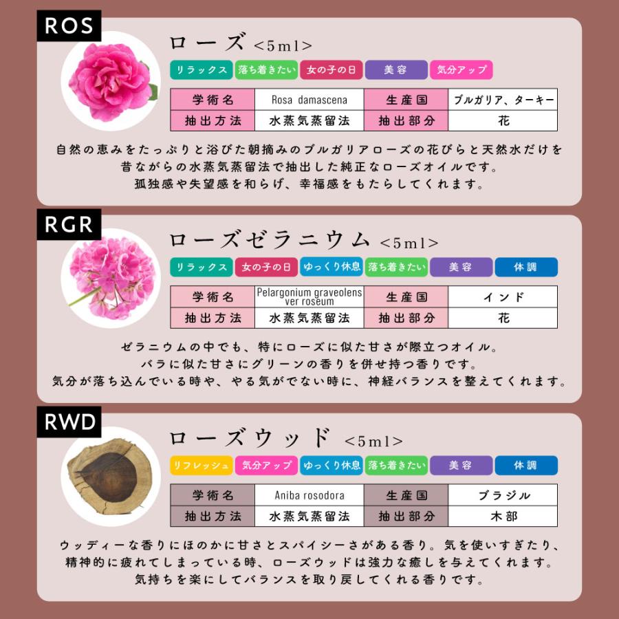 アンドエスエイチ エッセンシャルオイル セット 5ml×5本セット アロマ