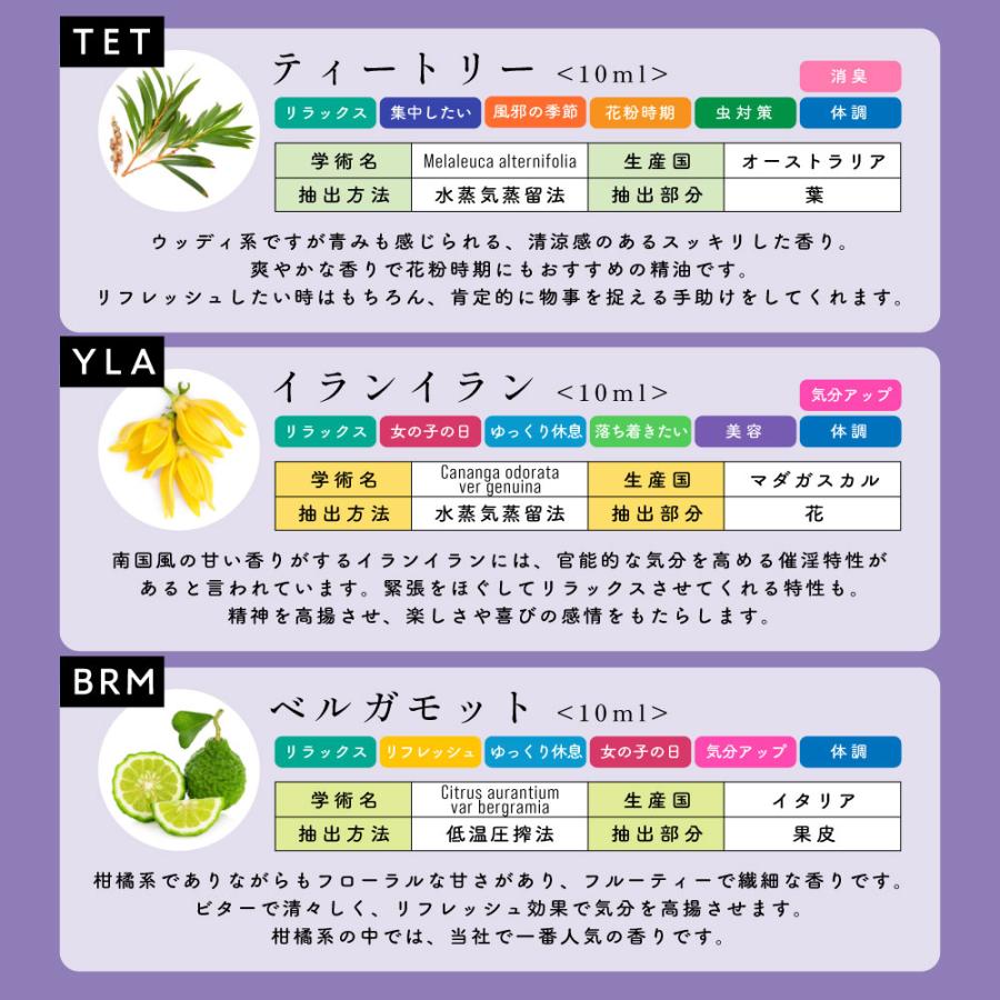 アンドエスエイチ エッセンシャルオイル セット 10ml×5本セット アロマ