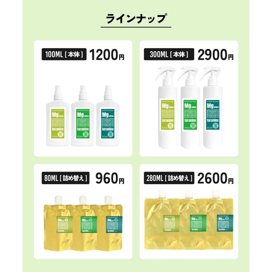 アンドエスエイチ マグネシウムオイル ツラナイン 280ml 詰め替え用
