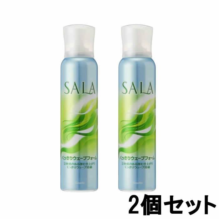 SALA サラ くっきりウエ−ブフォ−ムV 150g×4本 SALA カネボウ サラ くっきりウェーブフォーム V 150g 2個セット