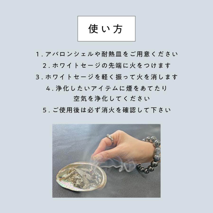 アンドエスエイチ ホワイトセージ 浄化 カリフォルニア産 無農薬 30g