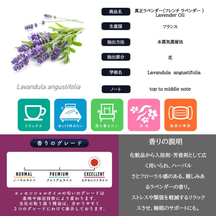 アンドエスエイチ 真正ラベンダー 10ml スポイトタイプ エクセレント