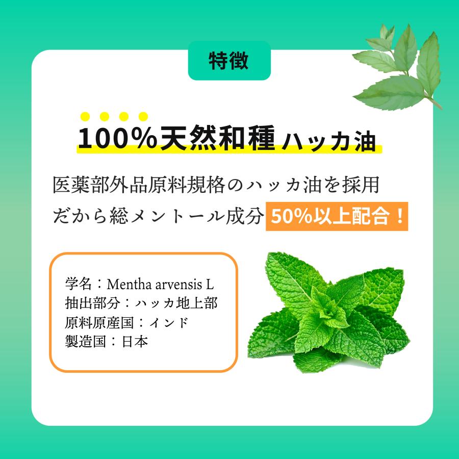 ハッカ油 天然 薄荷油 5ml 日本製 / はっか 和ハッカ オイル 和種薄荷 精油 メントール 虫よけ /+lt3+｜kumokumo-square｜04