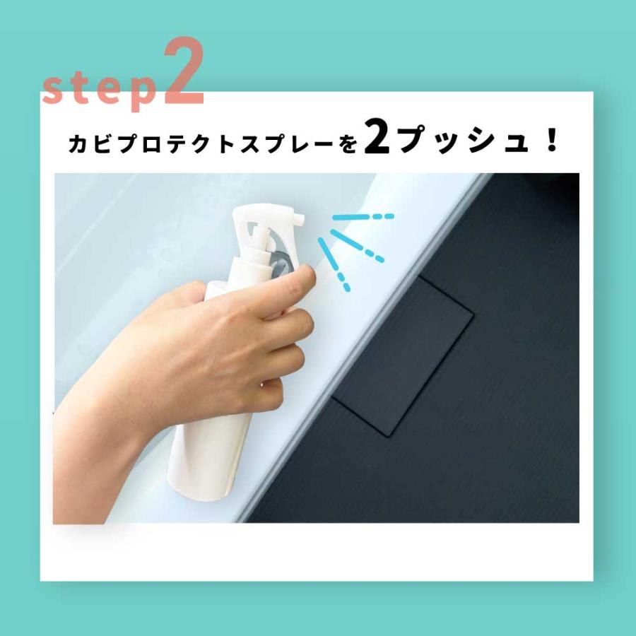 QUECO（クエコ） カビ防止剤 / QUECO カビプロテクト スプレー 250ml 詰替 / お掃除 風呂 浴槽 キッチン 台所 洗面 ...