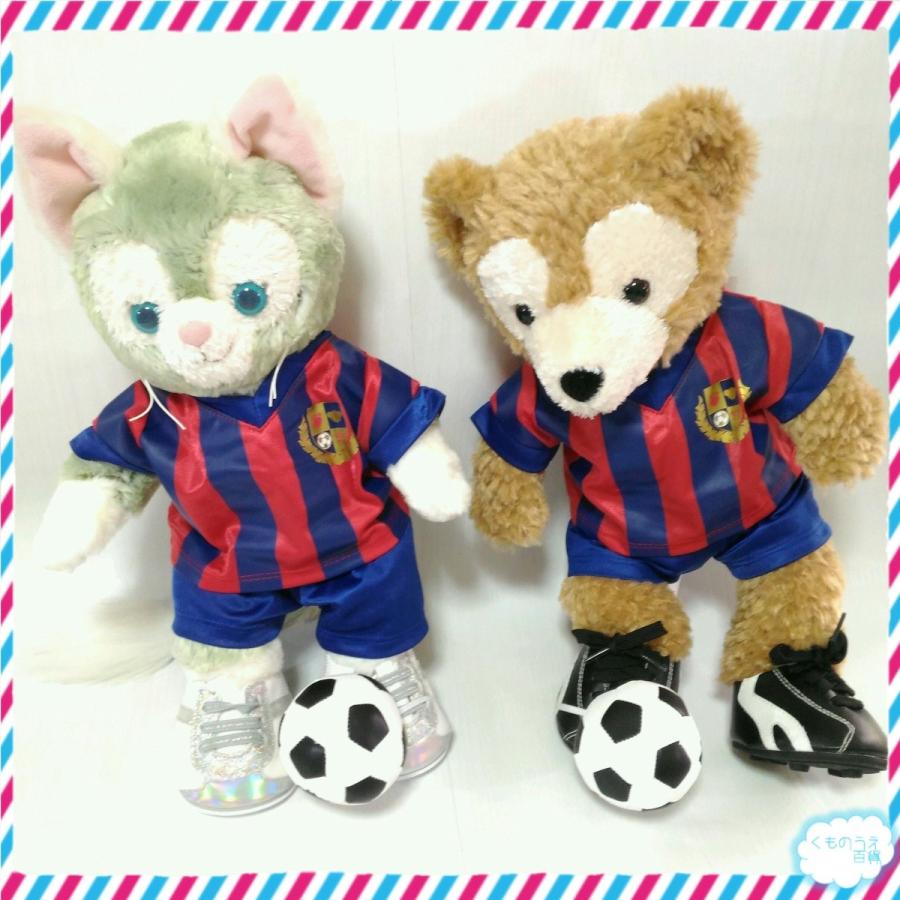 ダッフィー用サッカーボール ビルドアベア ぬいぐるみ服 ぬいぐるみ靴
