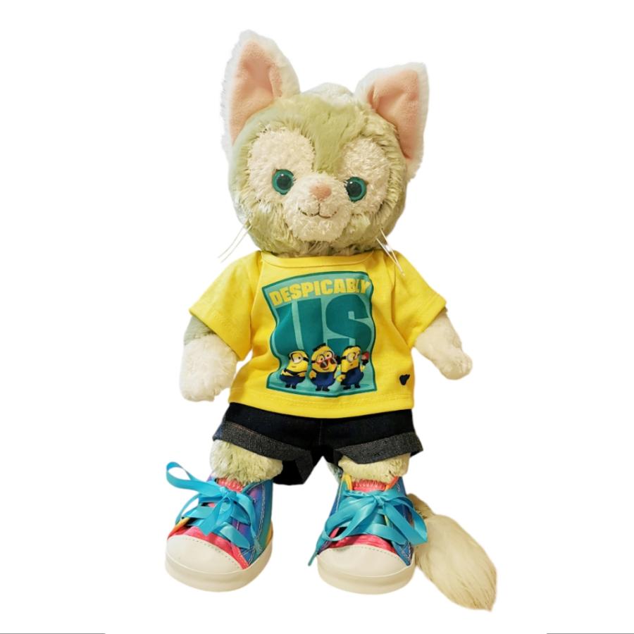 ダッフィー用Tシャツ ミニオンズ 黄色 ビルドアベア ぬいぐるみ服 : く