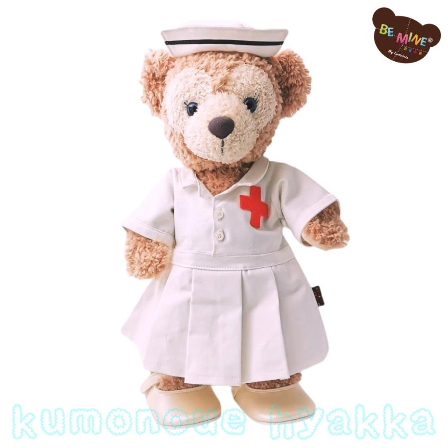 ぬいぐるみ靴 9〜11cmシェリーメイS用ストラップパンプス 白