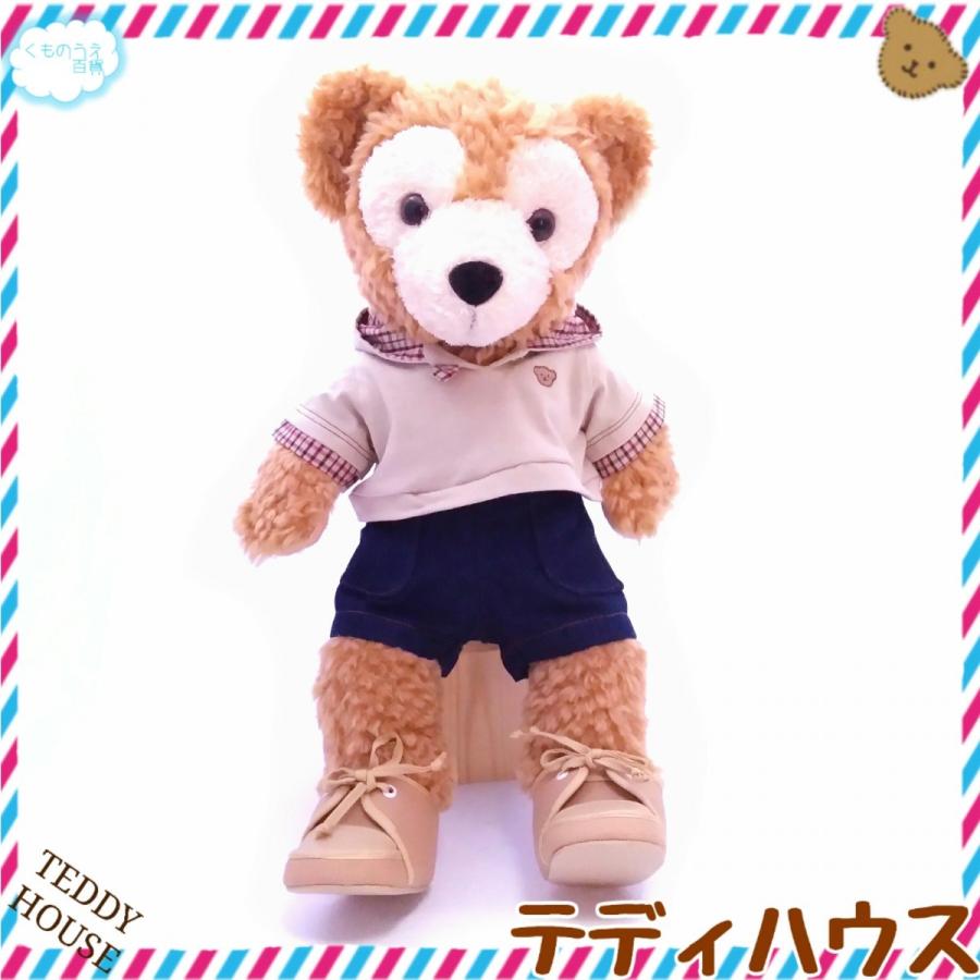 ダッフィー用ショートパンツ デニム生地 濃紺 ボトムス テディ