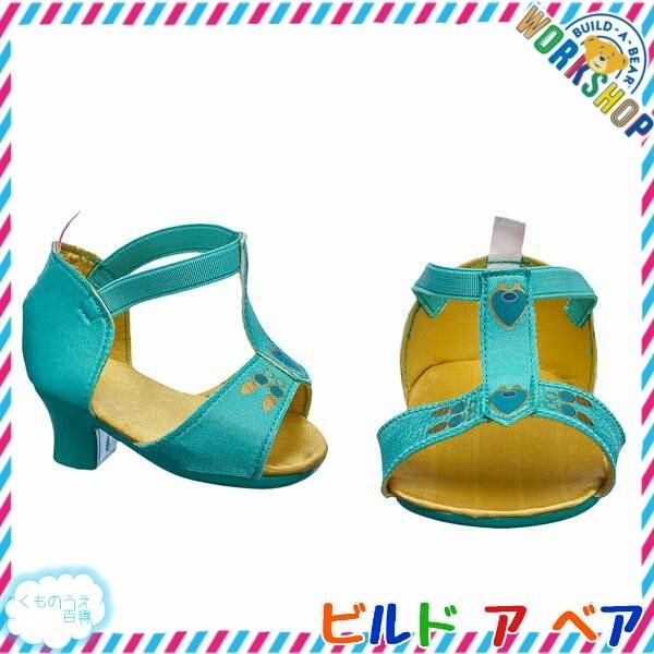 シェリーメイ用ジャスミンのサンダル グリーン ハイヒール