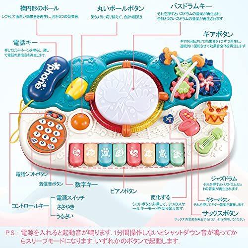 幼児 赤ちゃん ピアノ 鍵盤楽器の玩具 多機能 子供 音楽おもちゃ Uqtoo 子ども キーボ 女の子 男の子 鍵盤楽器の玩具 ピアノ 電子 知育玩具 楽器玩具 世界の Themtransit Com