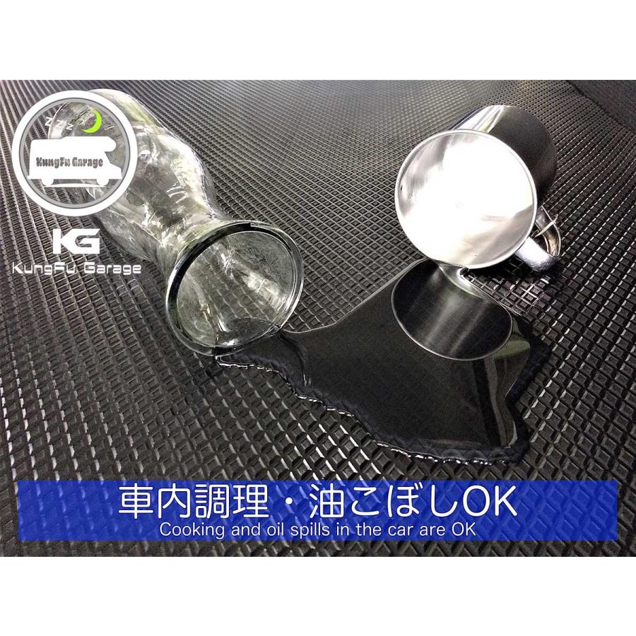 デリカD:5 (デリカD5) ベッドキット 2分割式 黒 車中泊用