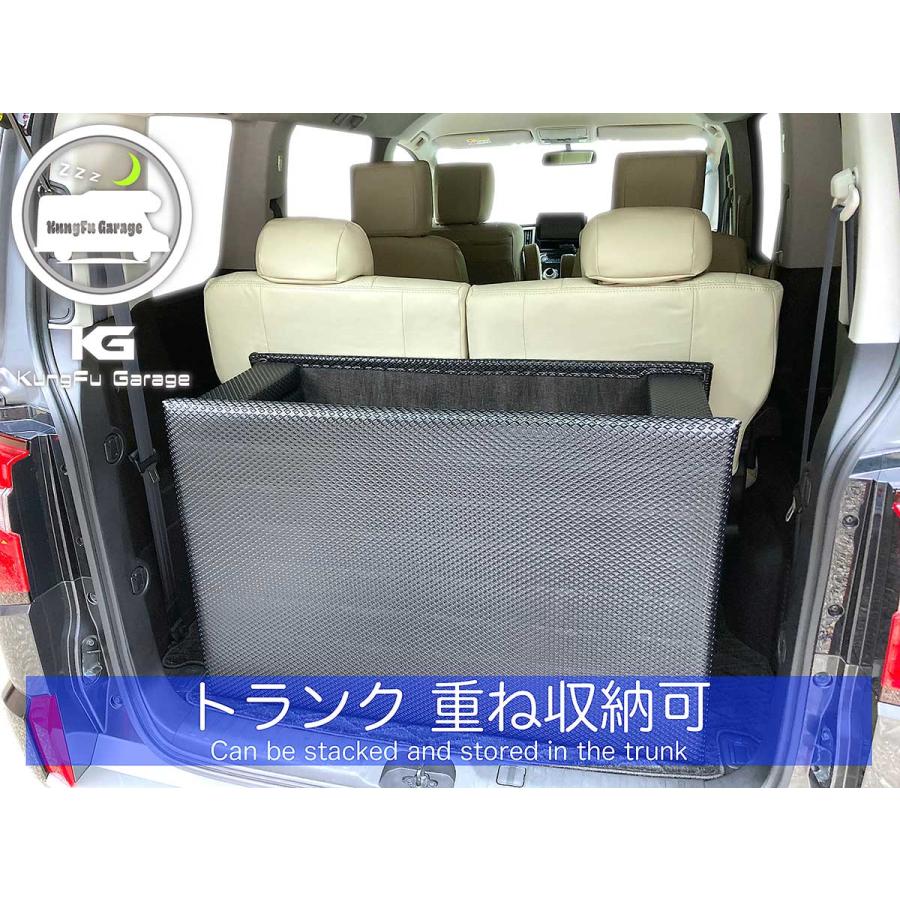 デリカD:5 (デリカD5) ベッドキット 2分割式 黒 車中泊用 デリカD:5 (デリカD5) ベッドキット 2分割式 黒 車中泊用