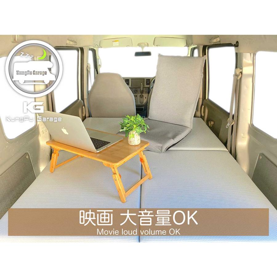 KungFu Garage スズキエブリィバン用(DA17V)ベッドキット エブリィ エブリィワゴン DA17W ベッドキット 助手席側用 2分割