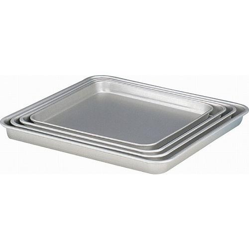 50枚セット お盆 トレイ アルミ製 トレー 約310×310㎜ 25㎜ 日本製