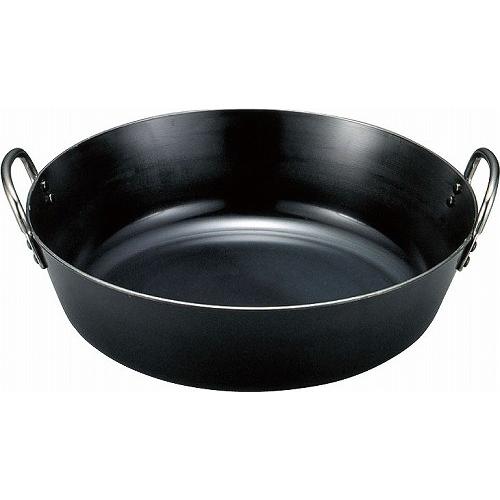 アカオアルミ アカオ 鉄 揚鍋 36cm鉄揚げ鍋 天ぷら鍋 : 昭和の