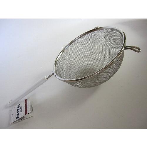 ALLESIステンレス ストレーナー 中型 持ち手付き ストレーナー 19cm ステンレス 片手ざる 片手ザル : 昭和のレトロ金物