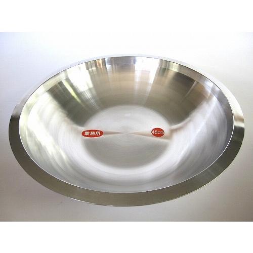 ホクア こね鉢 アルミキャスト 鋳物 48cm そば・麺打ち道具・コネ鉢