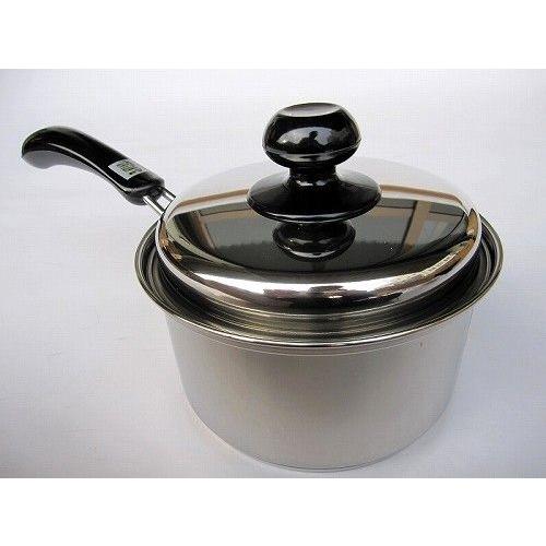 日本アルミ ツルマル トリプルスター片手鍋 18cm【IH 200V対応