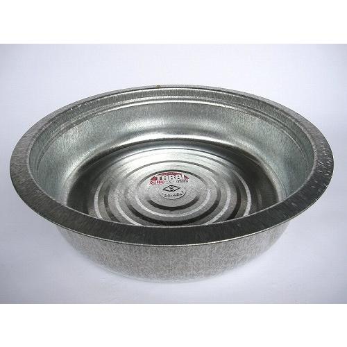 即納/ 昔ながらの トタン タライ たらい 48cm 日本製 /トタンタライ