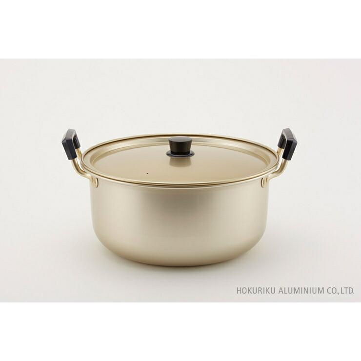 北陸アルミニウム 千寿鍋 両手鍋 32cm 箱入 ホクア 《 北陸アルミ
