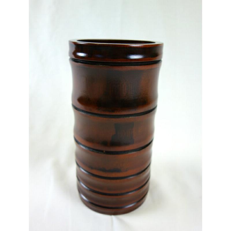 花器 根竹風花器 竹製 《10-063》 : 昭和のレトロ金物屋関口国吉商店