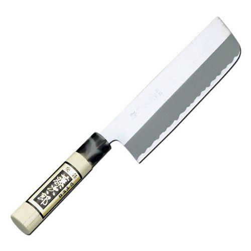 Tojiro 【藤次郎】 F-702 ミガキ込厚菜切 165mm 白紙鋼 両刃仕上