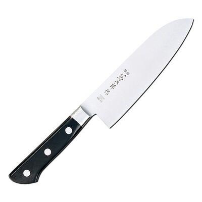 藤次郎 F-517 即納 三徳 170mm 粉末ハイス鋼割込シリーズ （口金付