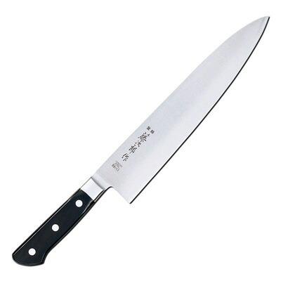 藤次郎 スウェーデン鋼 御料理庖丁 Tojiro 藤次郎 F-522 牛刀 270mm 粉末ハイス鋼割込シリーズ （口金付