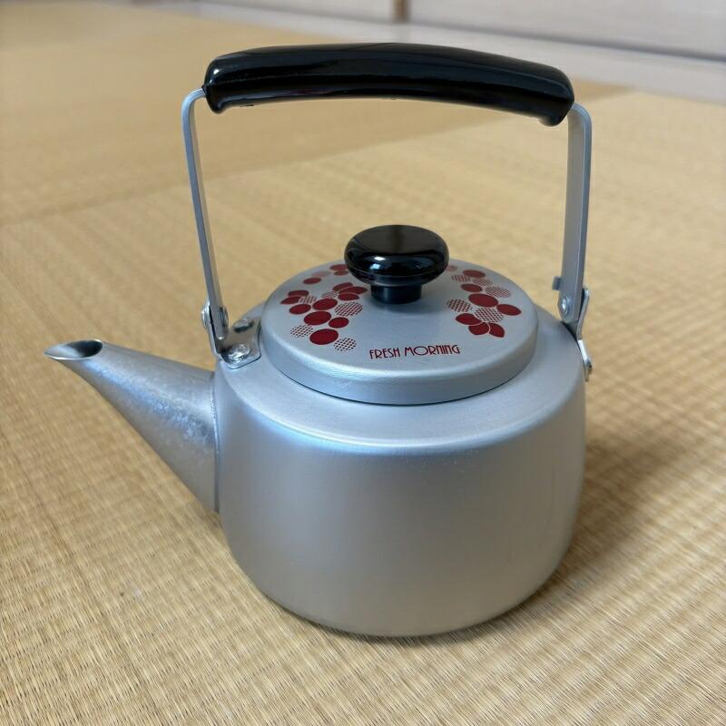 急須 ツル付き 日本製 ハイアートティーポット 0.6L 藤田金属 / アルミ