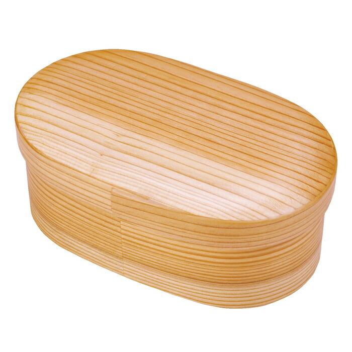 日本のお弁当箱　まげわっぱ弁当箱　ぬくもり小判　わっぱ弁当　新品　杉 わっぱ 弁当箱 日本の弁当箱 ぬくもり小判 《790463》 日本製 木製 杉