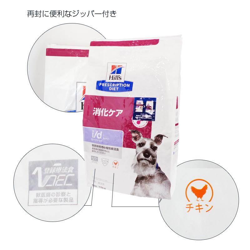 ヒルズ 犬用 i/d Low Fat（低脂肪）ドライ 7.5kg｜kunikunipet｜02