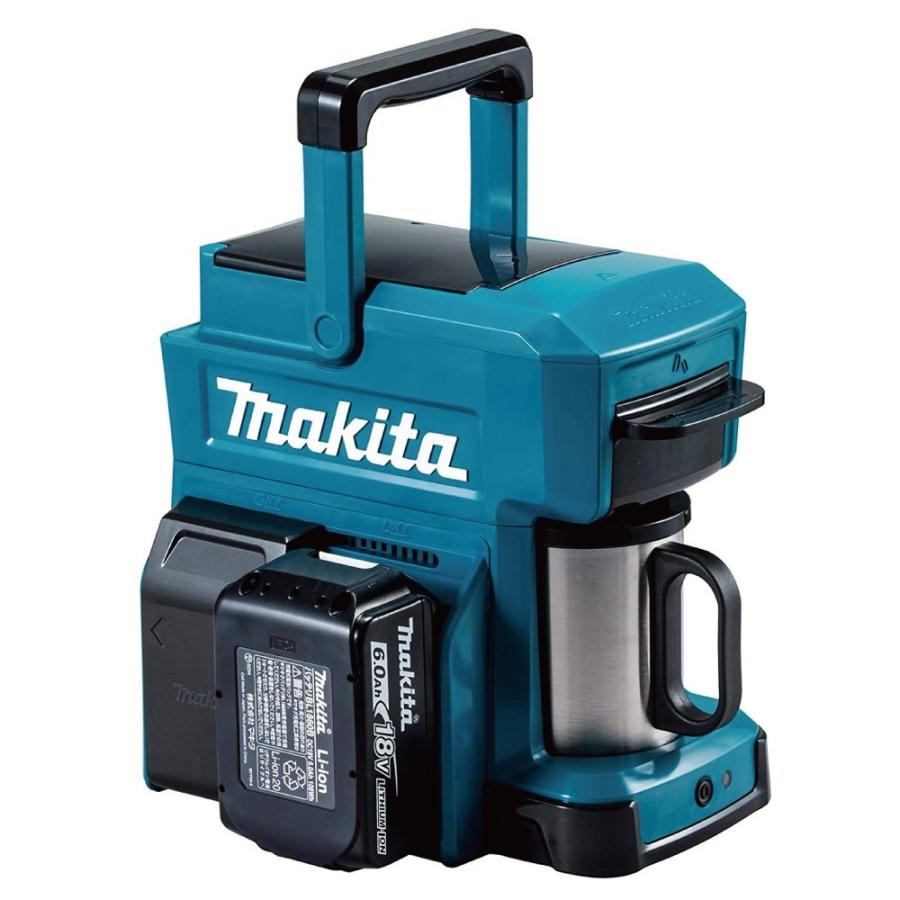 マキタ(makita) 充電式コーヒーメーカー CM501DZ 青〜CM501DZAR オーセンティックレッド｜kunimotohamono