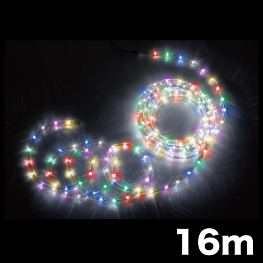 ジェフコム LEDソフトネオン ミックスカラータイプ 16m PR-E340-16RGBWPY