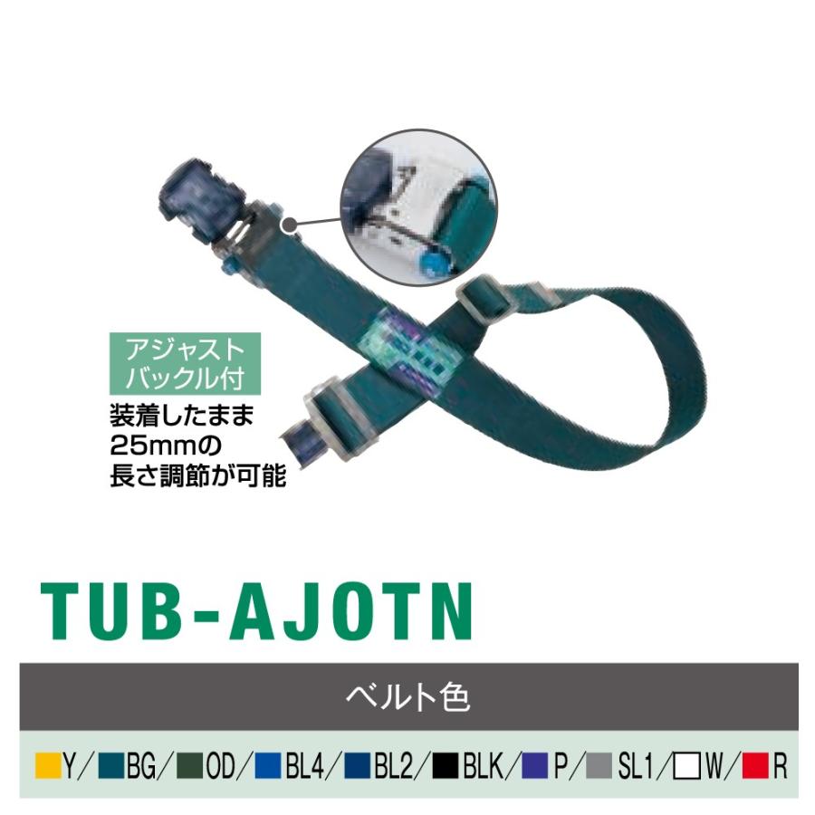 和リンさん専用！ 藤井電工 ツヨロン 安全帯用胴ベルト TUB-AJOTN-M-BG ベルト色
