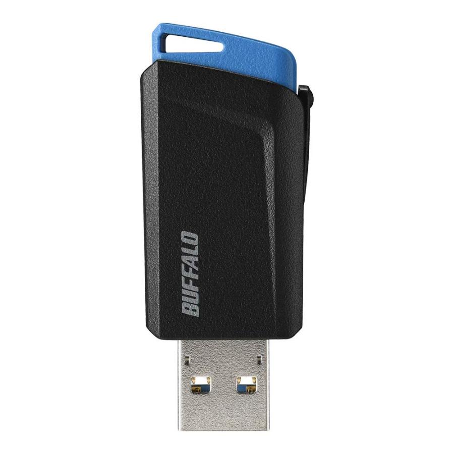 バッファロー BUFFALO USB3.1(Gen1)プッシュスライドUSBメモリ 64GB