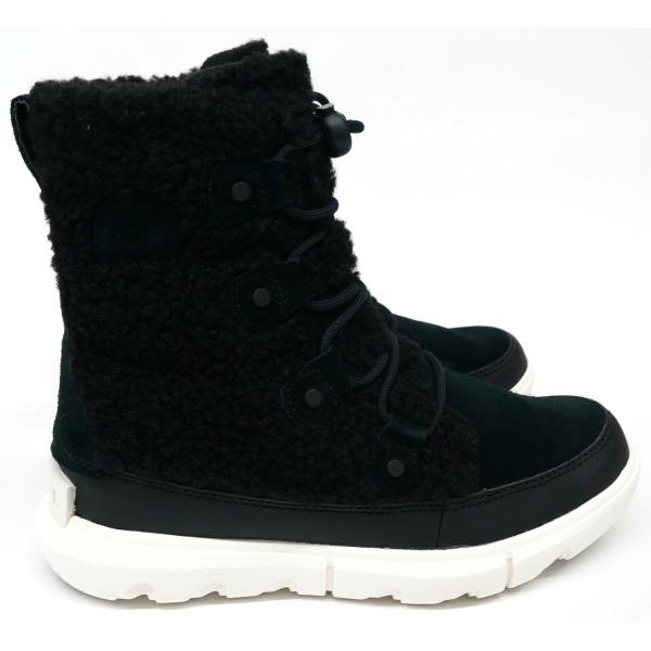 ソレル ユースブーツ ユース ソレル エクスプローラー コージー NY4894 010：Black Sea Salt 2 (20.0cm)