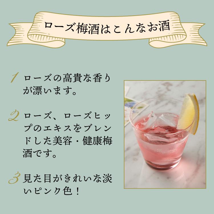 國盛 ローズ梅酒 1800ml / 梅酒 ローズ 薔薇 バラ 中埜酒造 リキュール 果実酒 カクテル フルーツ プレゼント かわいい 女子会 低アルコール 飲みやすい 甘口｜kunizakari｜03