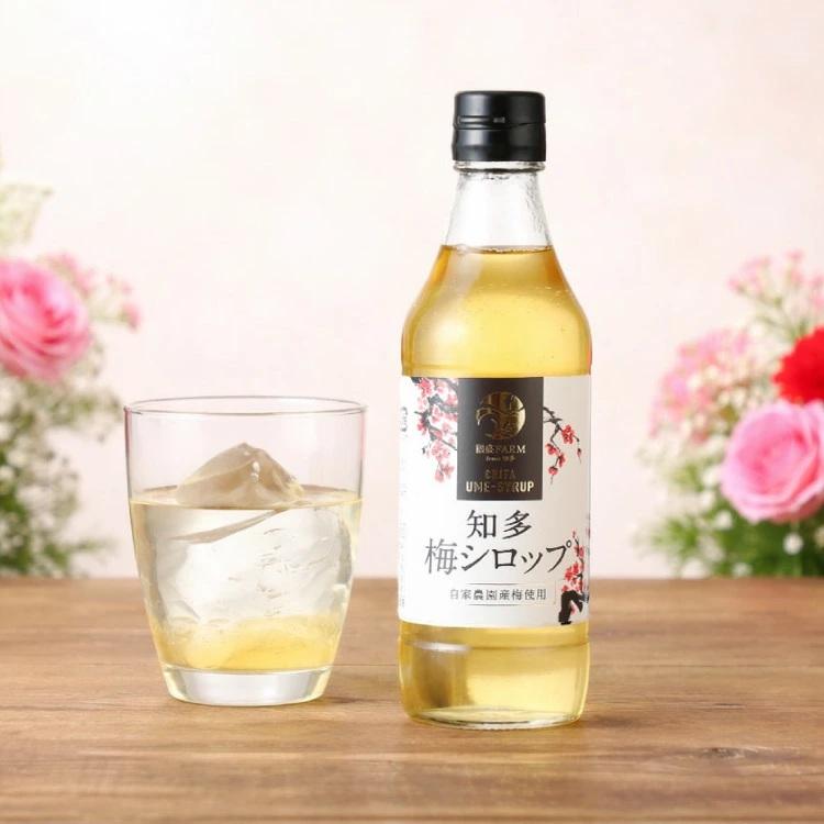 中埜酒造 【送料無料】國盛ファーム 梅シロップ 420g×3本セット