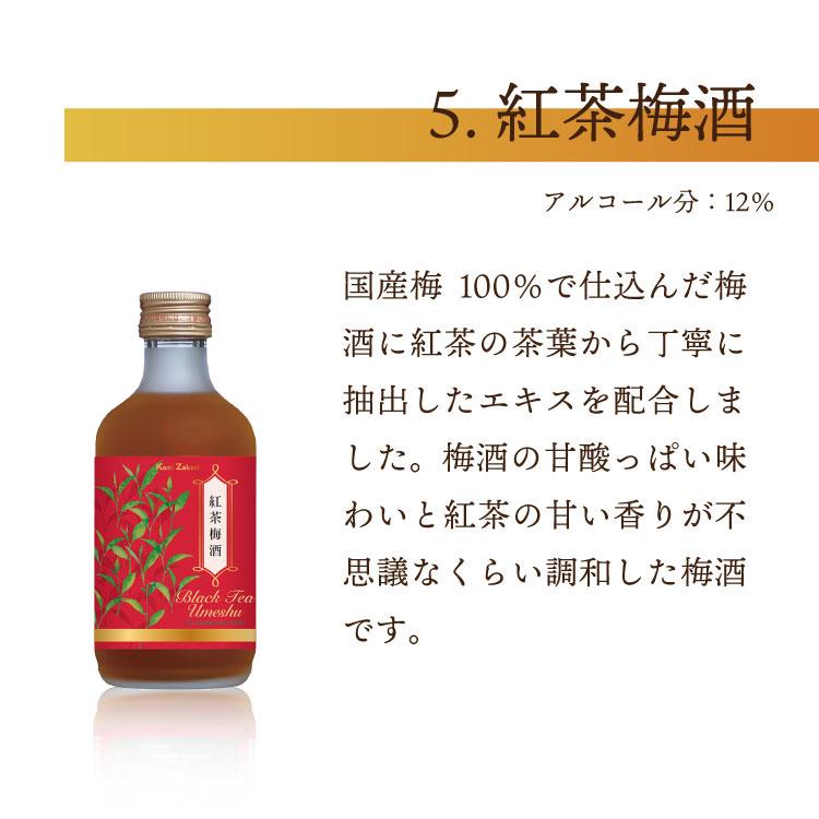 中埜酒造 送料無料 梅酒 バラエティーセット 300ml ×6本 / 本格梅酒