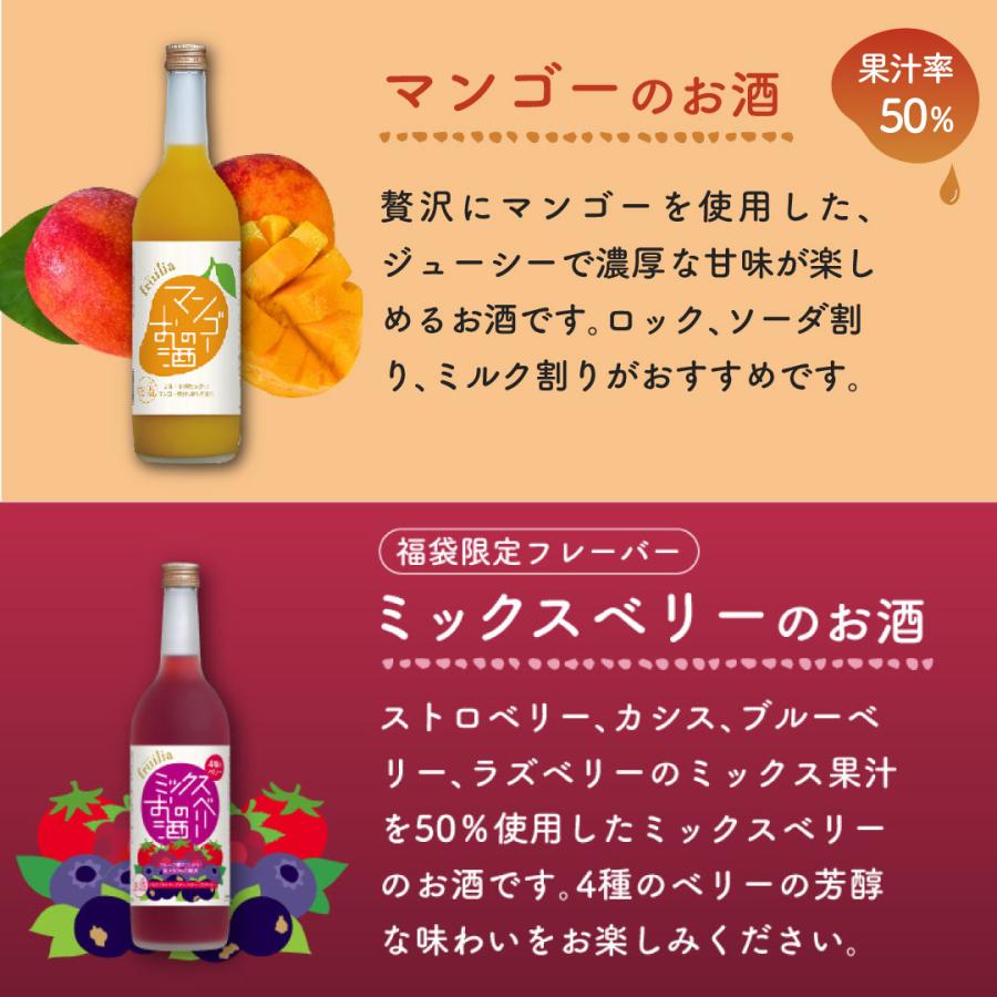 中埜酒造 【福袋】フルリア詰め合わせ 9本セット / 果実酒 果実