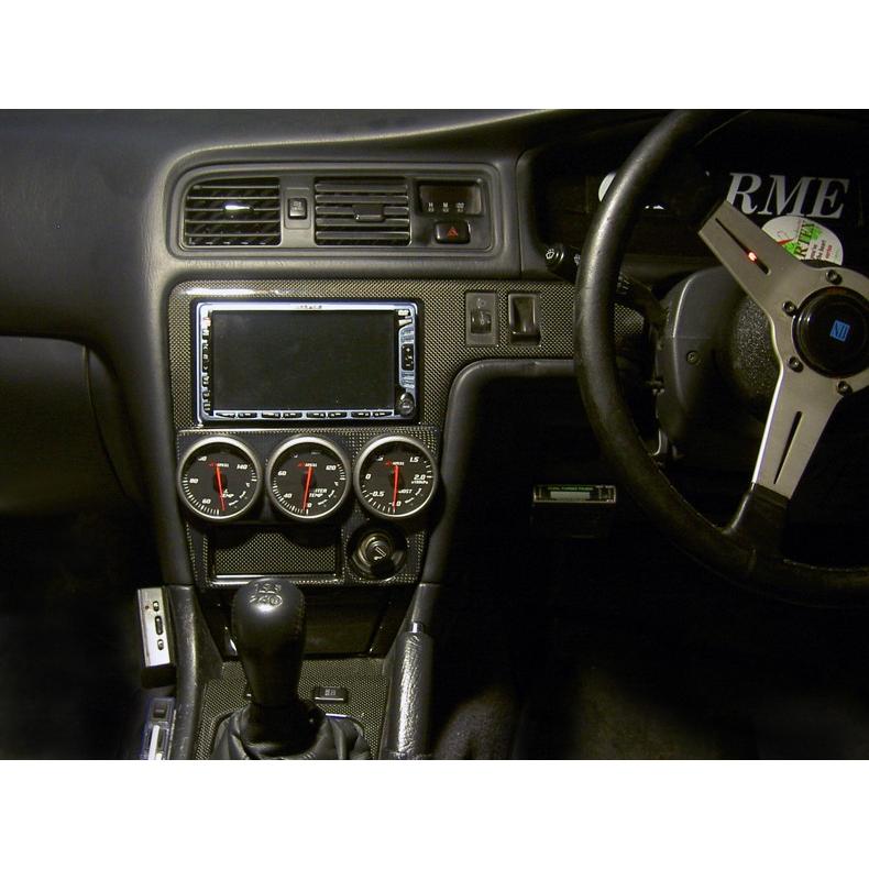 センターコンソール追加メーター・インストールキット カーボン3 センターコンソール追加メーター・インストールキット カーボン3