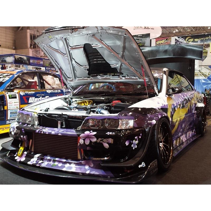 JZX110専用 ノーマル用ボンネット用ダンパー　黄色｜kunnyz-online｜03