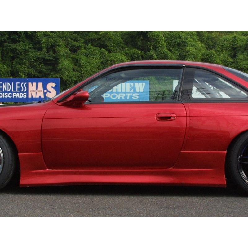 S14シルビアの左右サイドスカート サイドステップ 左右セット : クニーズ・ヤフー店 - 通販 - Yahoo