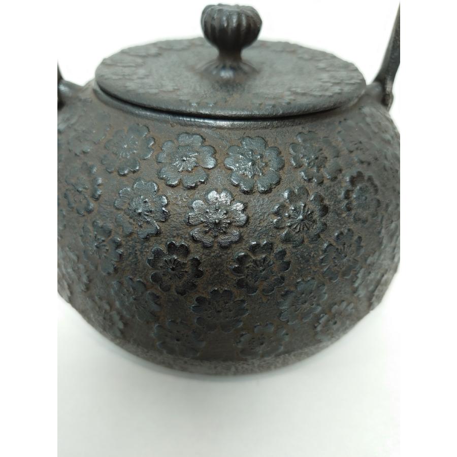 くんざん 薫山 珠玉型 1.0L 小桜 本場盛岡 南部鉄瓶 南部鉄器 日本製