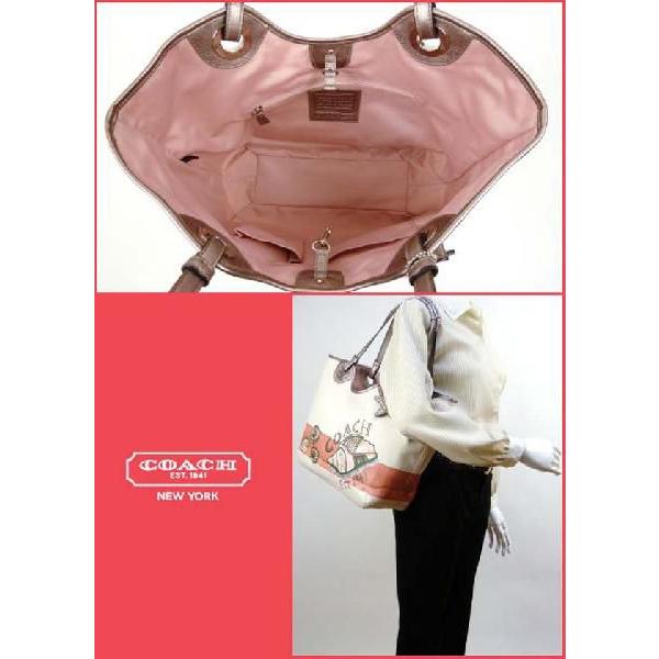COACH（コーチ） トートバッグ ビーチ シェル F19273 SV/MC(マルチ