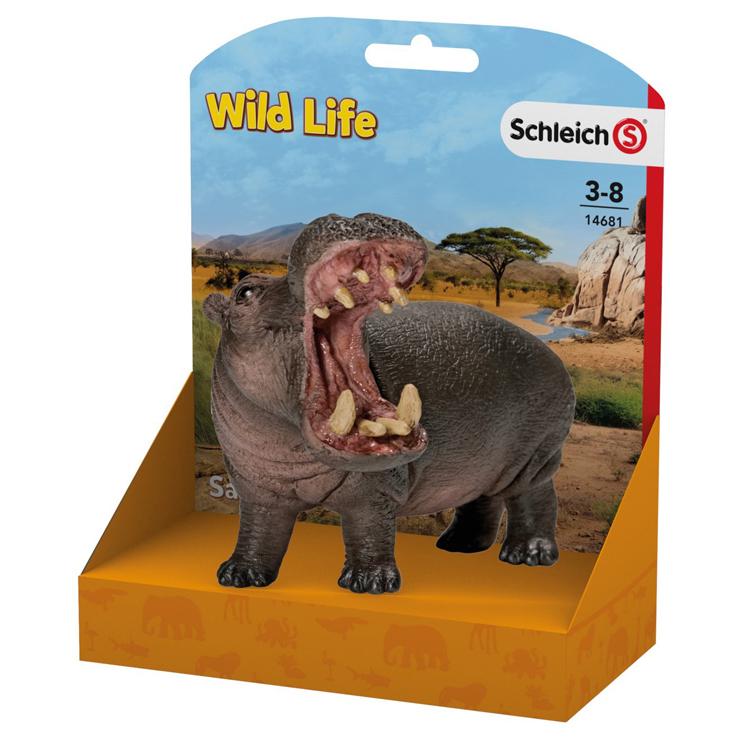 【シュライヒ専門店】シュライヒ LPカバ 14681 動物フィギュア ワイルドライフ Wild Life schleich 2024 新商品 |  | 01