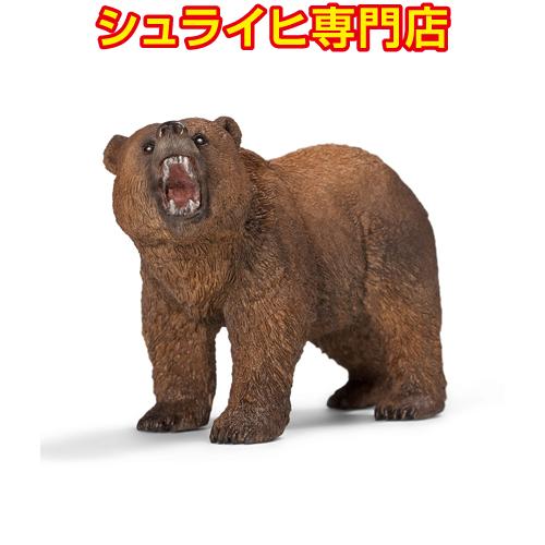 【シュライヒ専門店】シュライヒ グリズリー・ベア 14685 動物フィギュア ワイルドライフ Wild Life schleich | 