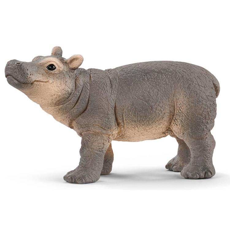 【シュライヒ専門店】シュライヒ カバ 仔 14831 動物フィギュア ワイルドライフ Wild Life schleich |  | 01