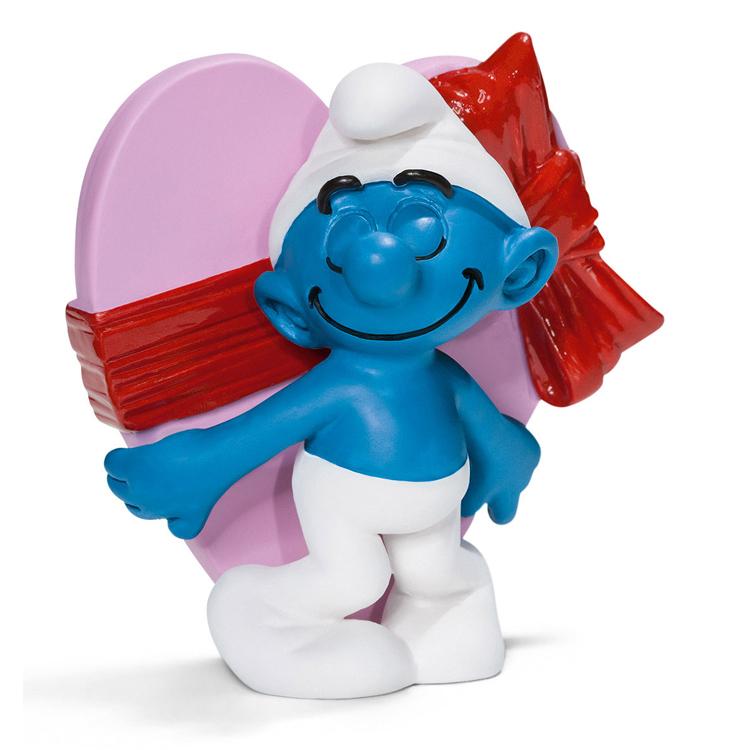 【シュライヒ専門店】シュライヒ スマーフバレンタインデー 20747 スマーフフィギュア smurf schleich 販売終了品｜kupitoys｜02